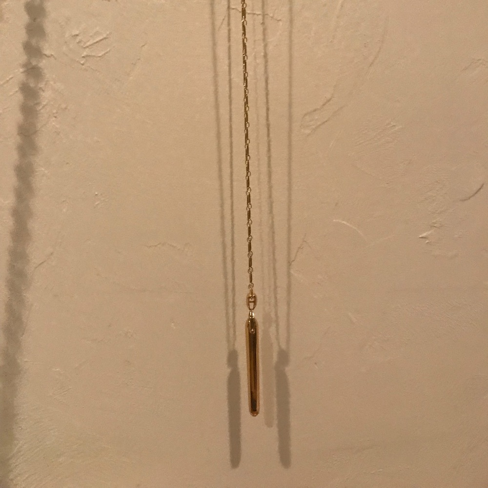 Stella and Dot rebel necklace gold